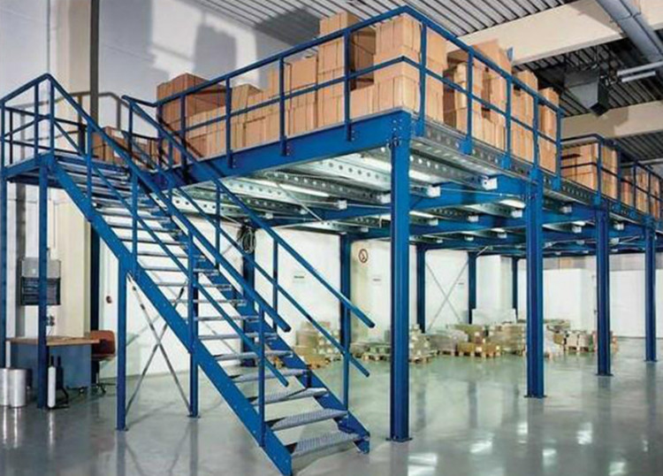 搭建二层钢平台